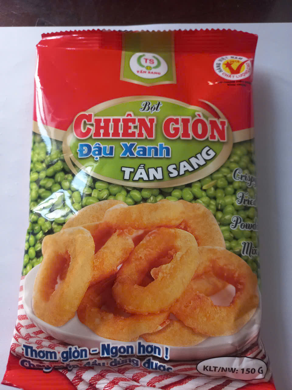 Bột chiên giòn đậu xanh