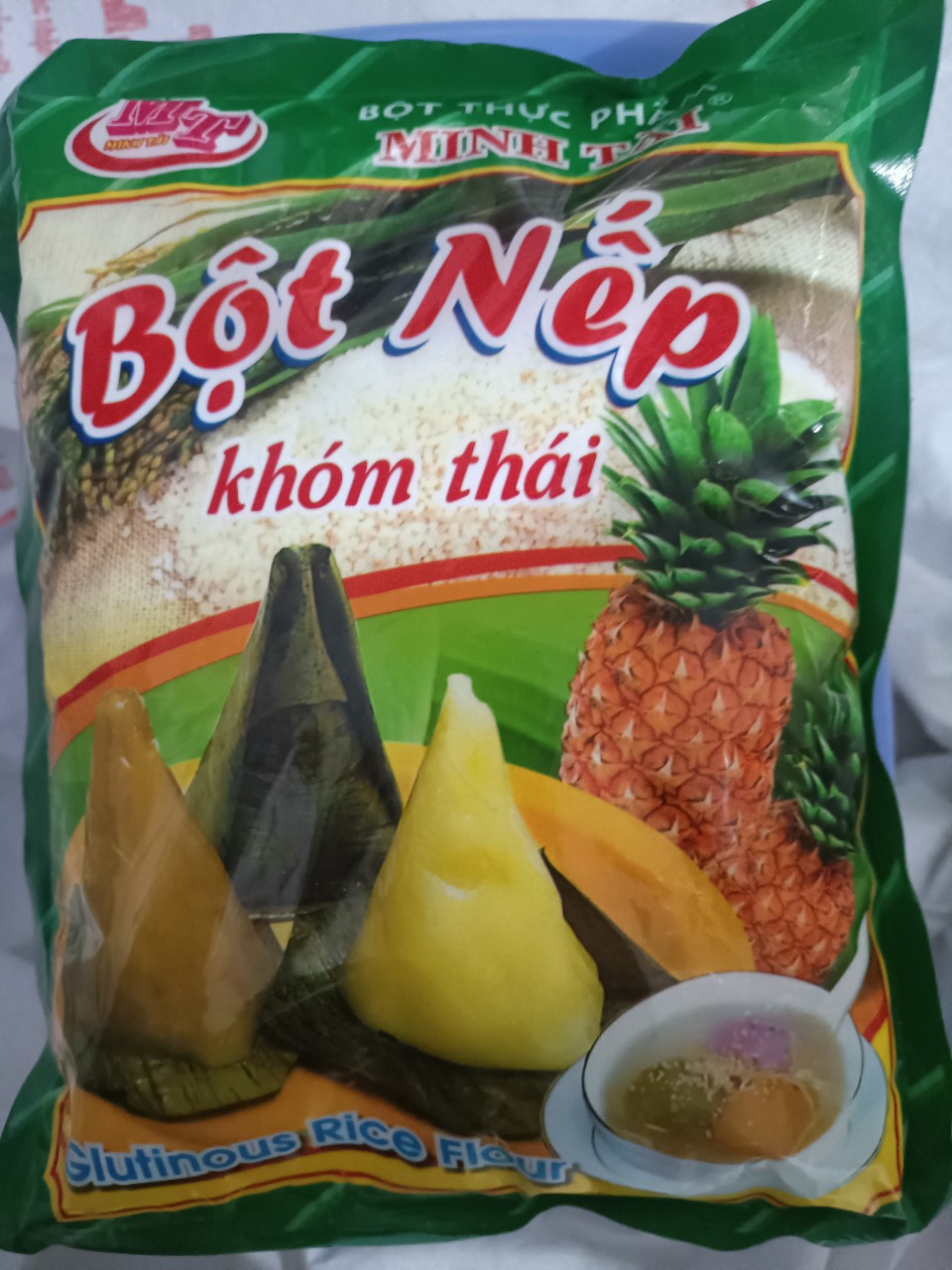 Bột nếp khóm thái