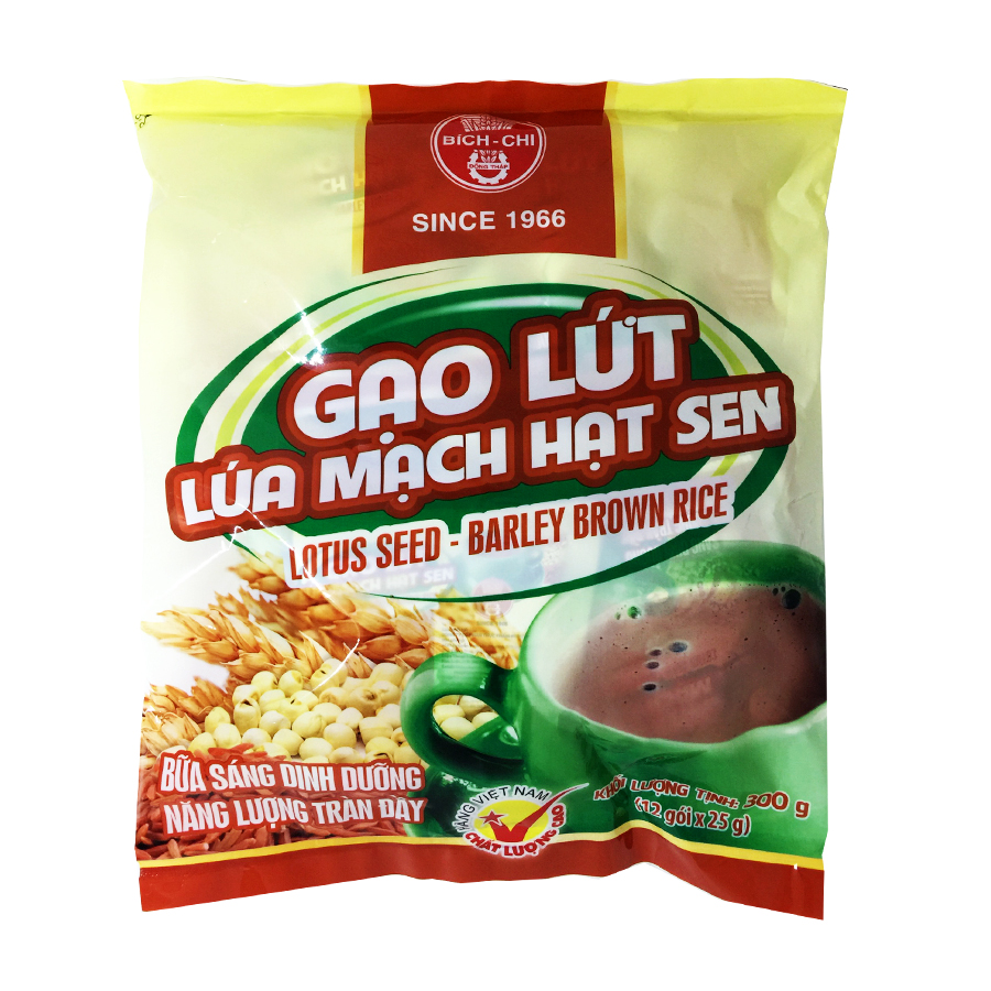 Bột gạo lứt lúa mạch hạt sen