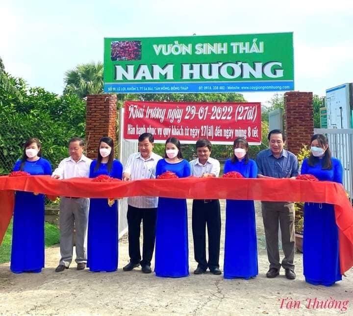 Điểm du lịch vườn sinh thái Nam Hương