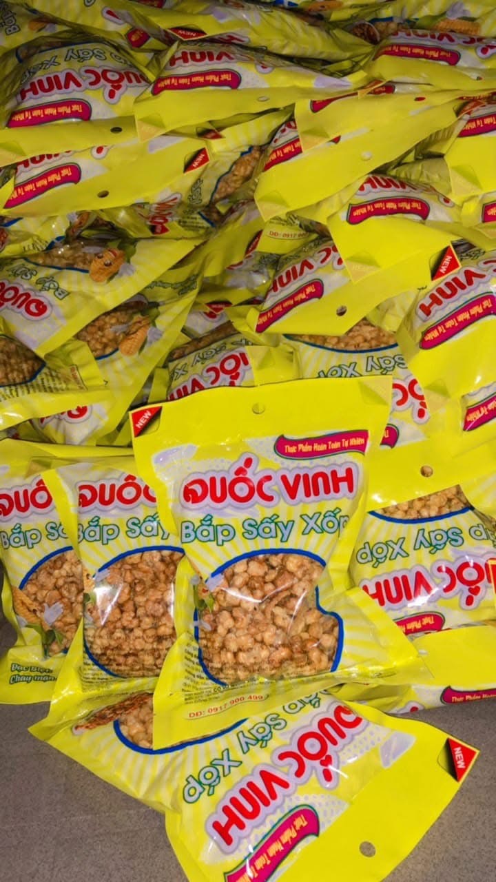 Bắp Sấy Xốp