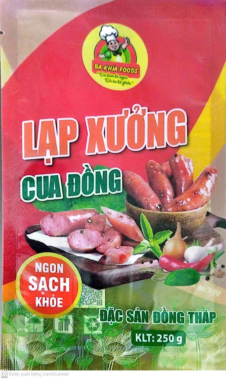 Lạp Xưởng Cua Đồng