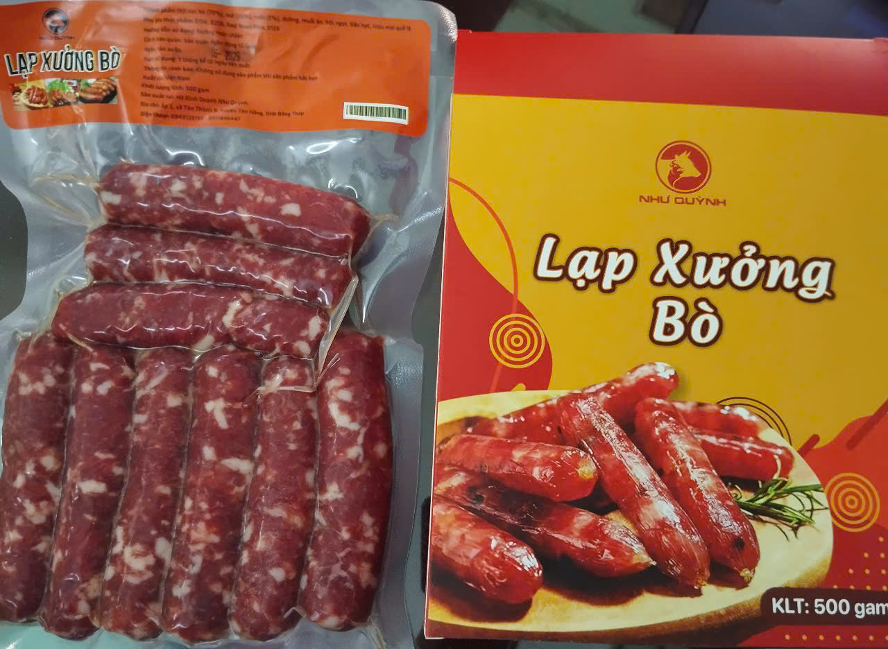 Lạp xưởng bò
