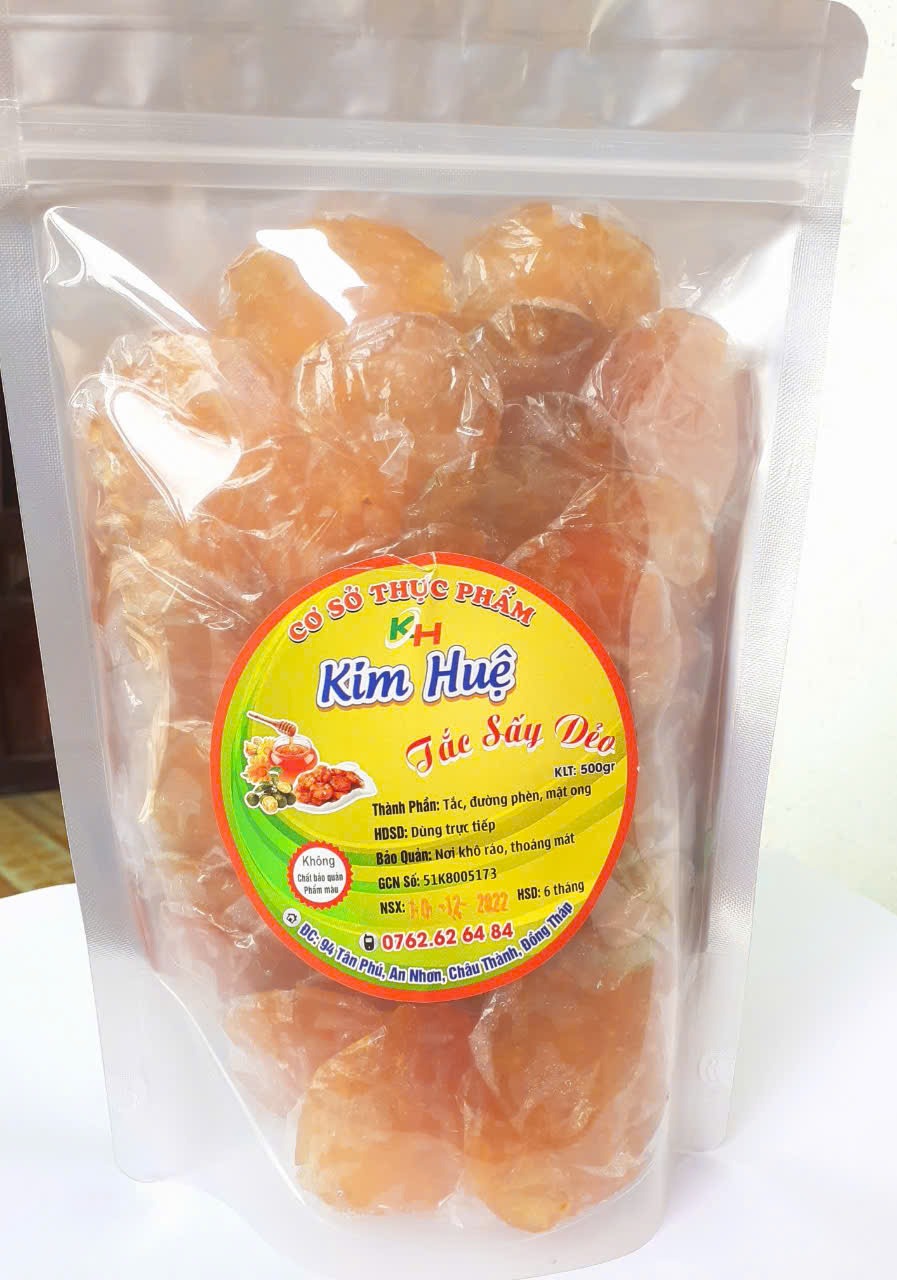 Tắc sấy dẻo