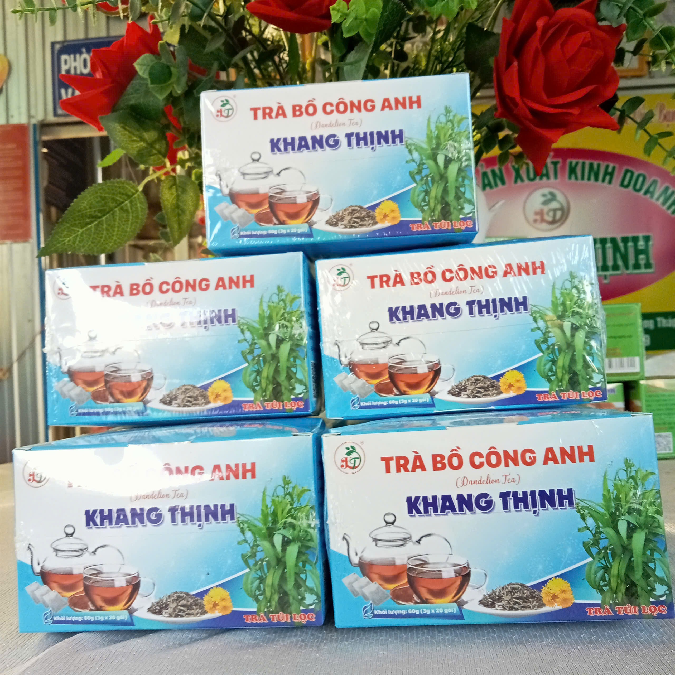 Trà Bồ Công Anh