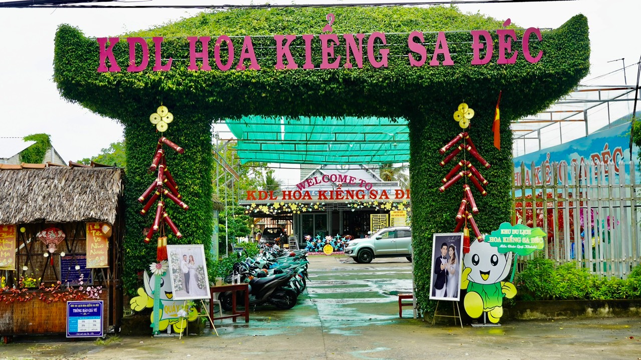 Khu du lịch Hoa kiểng Sa Đéc