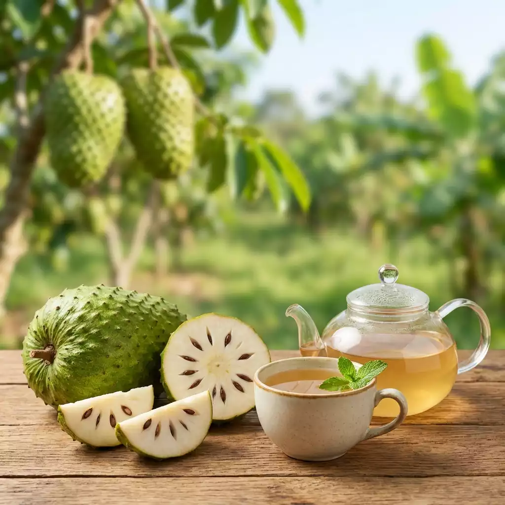 Trà trái mãng cầu xiêm