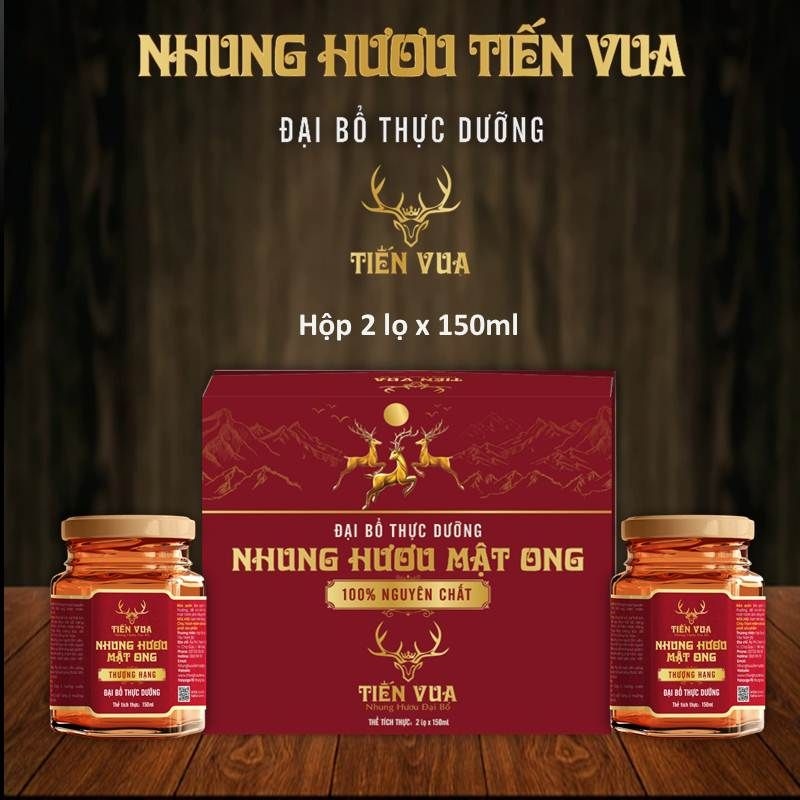 Nhung hươu mật ong tiến vua