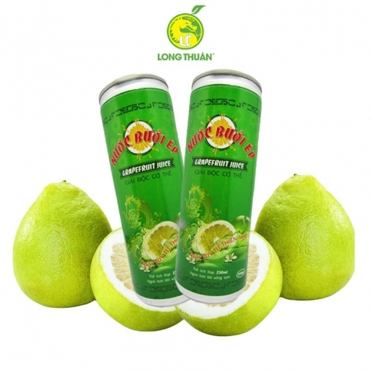Nước Bưởi ép lon