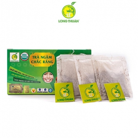 Trà ngậm chắc răng