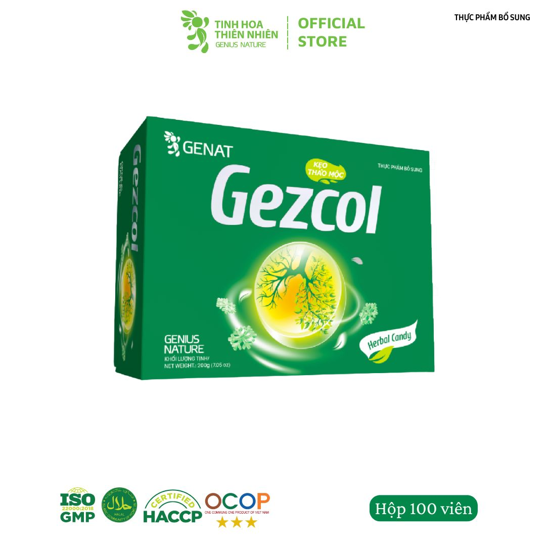Thực phẩm bổ sung Kẹo thảo mộc Gecol