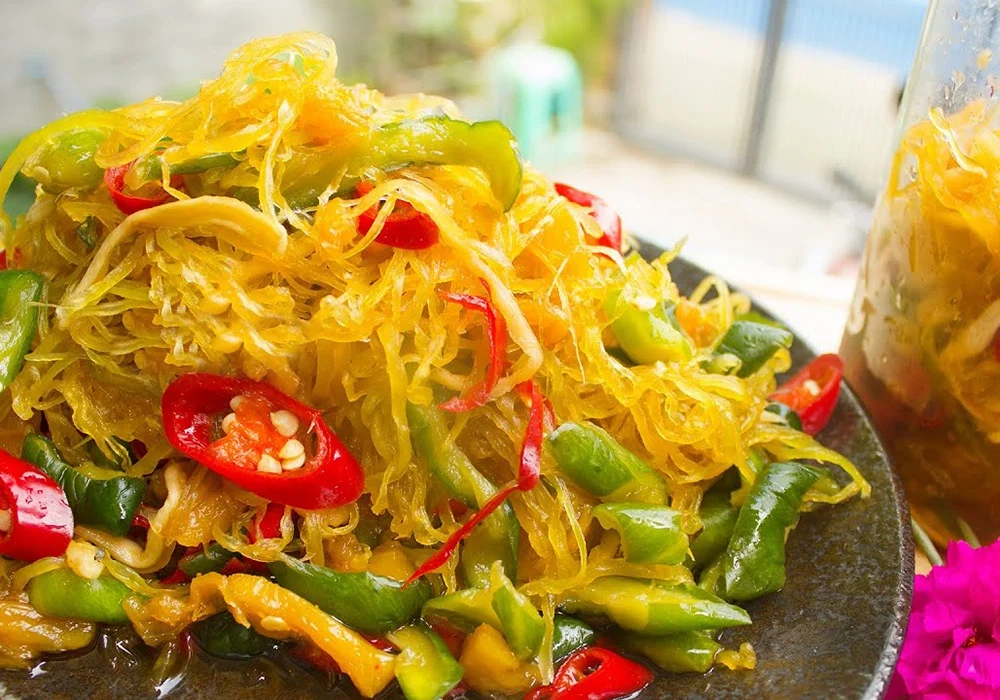 Dưa mắm chay