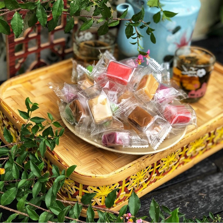 Kẹo dừa trái cây