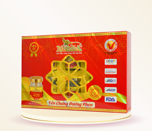 Yến chưng đường phèn 18%