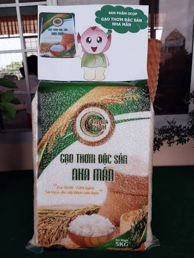 Gạo thơm Nha Mân