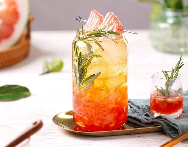 Trà bưởi non