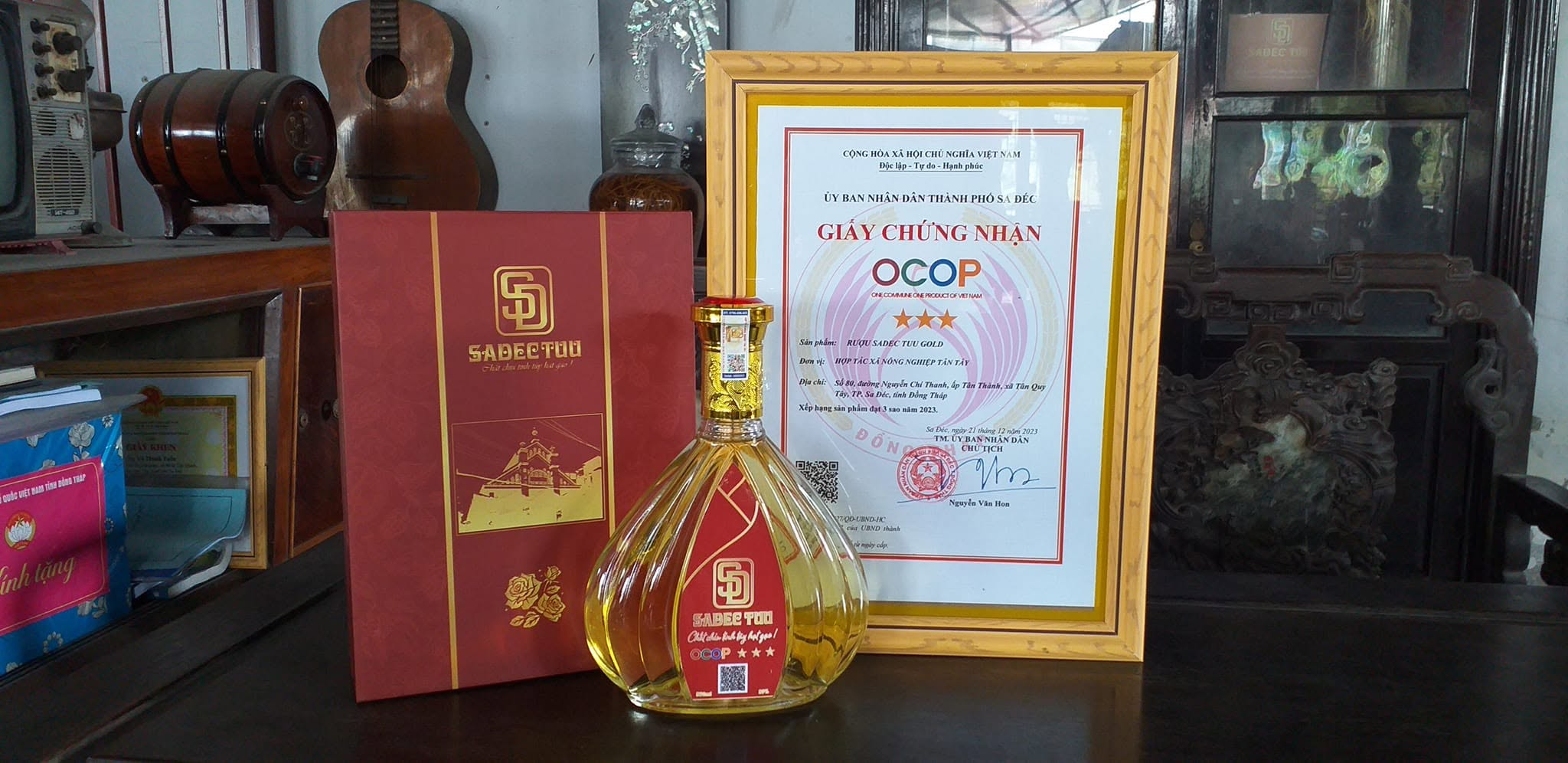 Rượu SaDec Tuu Gold