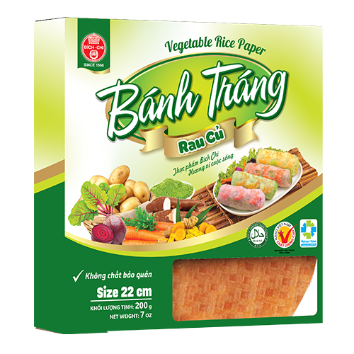 Bánh tráng rau củ