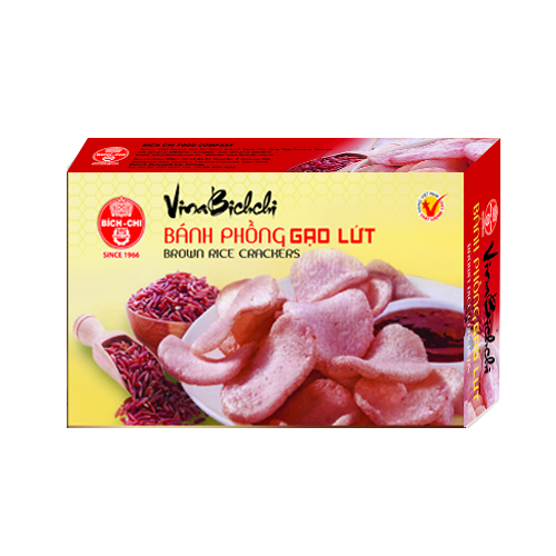 Bánh phồng gạo lứt hạt sen