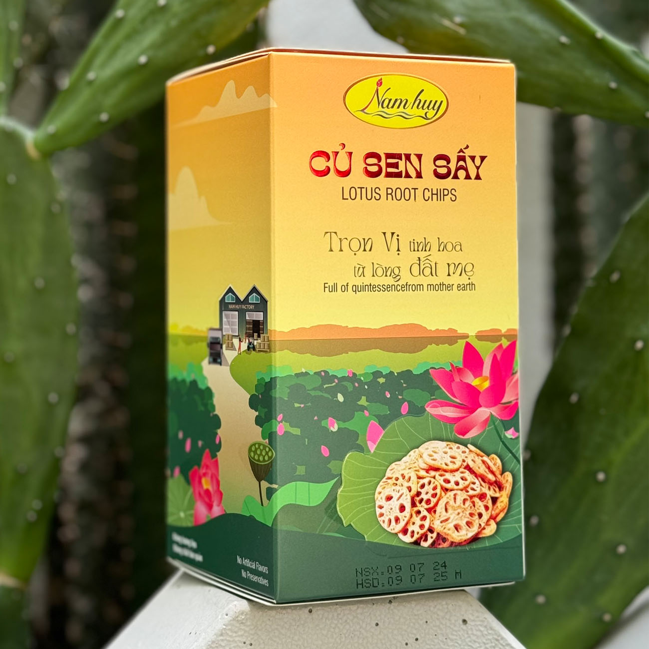 Củ sen sấy