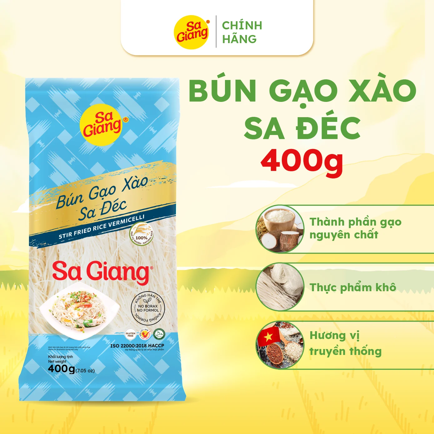 Bún gạo xào Sa Đéc