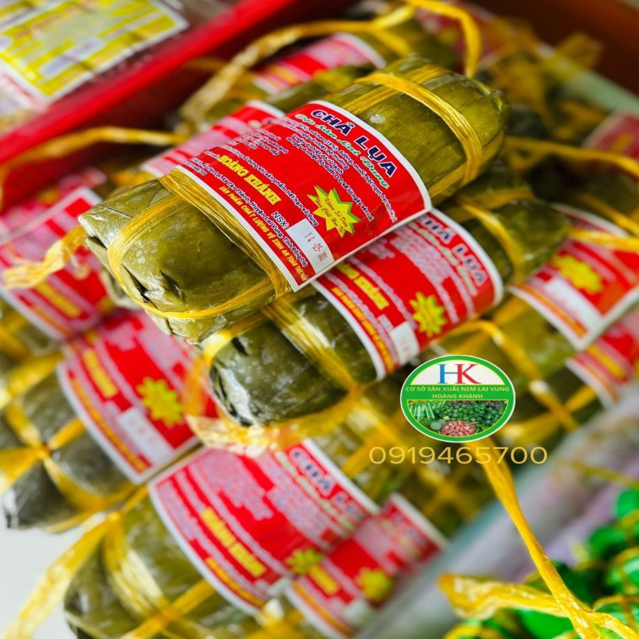 Chả lụa trứng muối