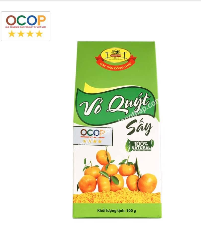Vỏ quýt sấy