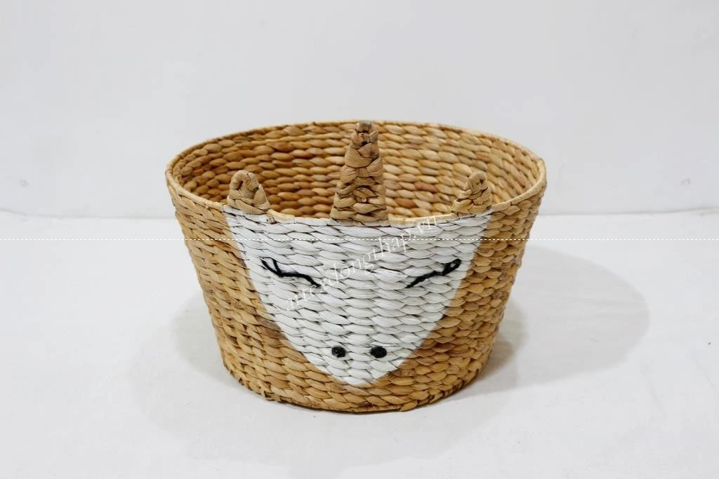 Sọt tròn Decor hình Kỳ Lân