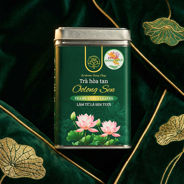 Trà hoà tan Oolong sen
