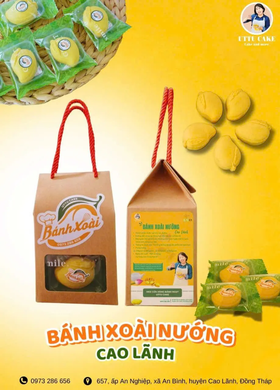 Bánh xoài nướng