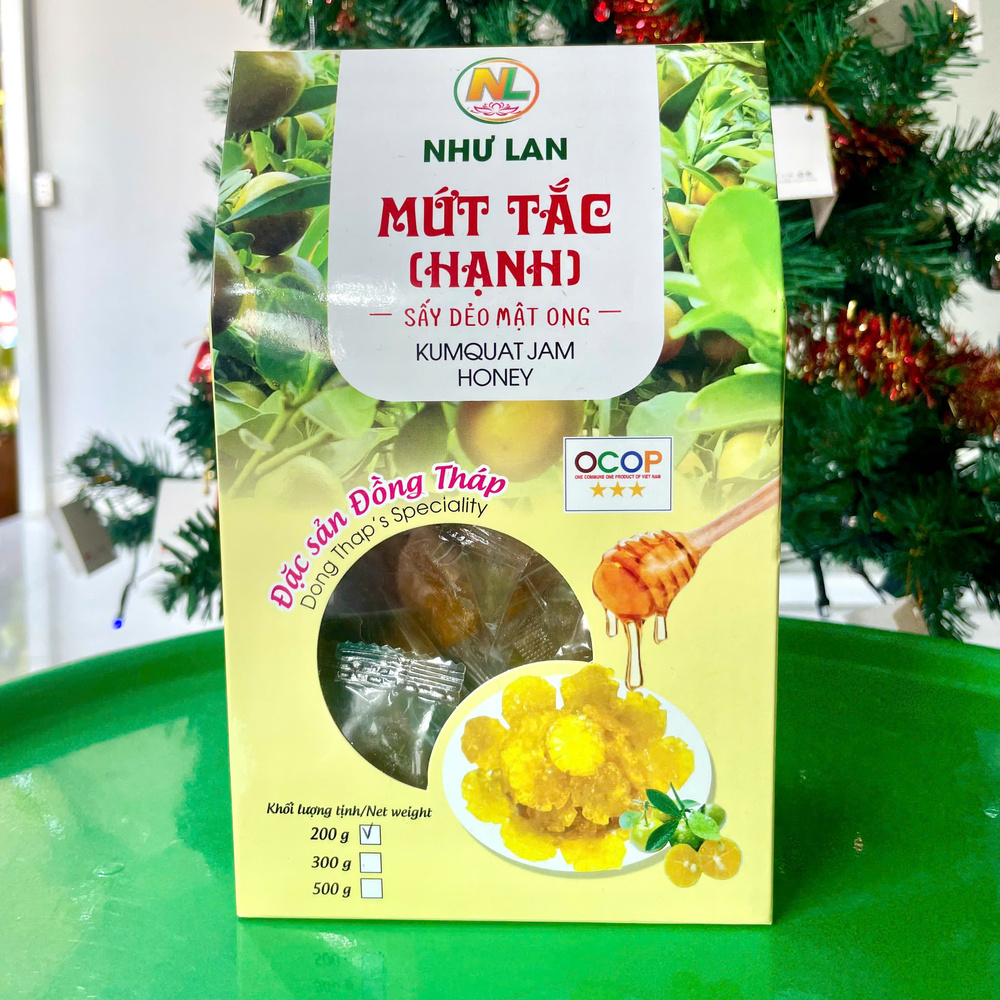 Mưt Tăc (Hanh) sấy dẻo mât ong