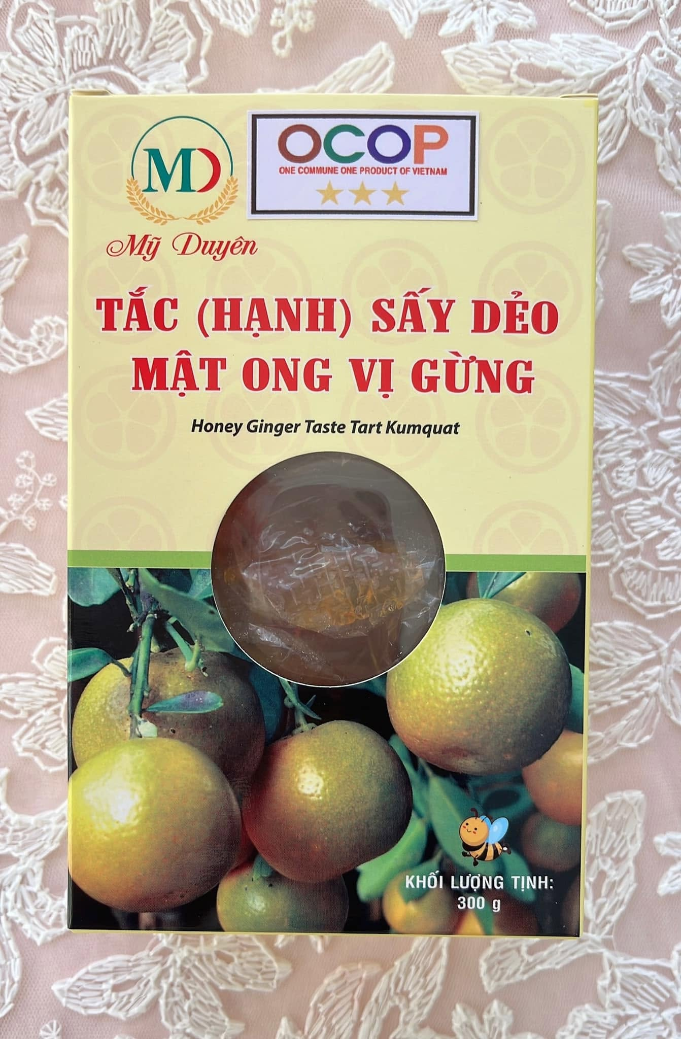 Tắc (hạnh) sấy dẻo mật ong vị gừng