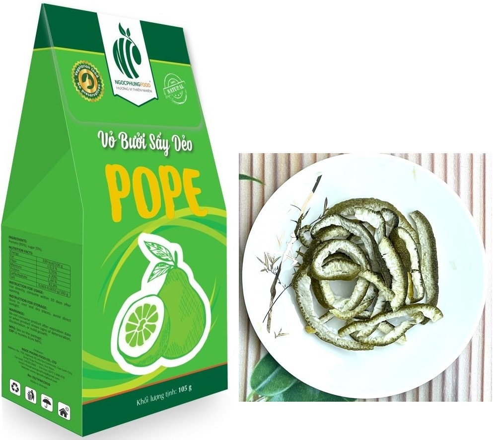 Vỏ Bưởi sấy dẻo POPE