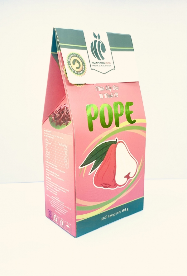Mận sấy dẻo vị muối ớt POPE