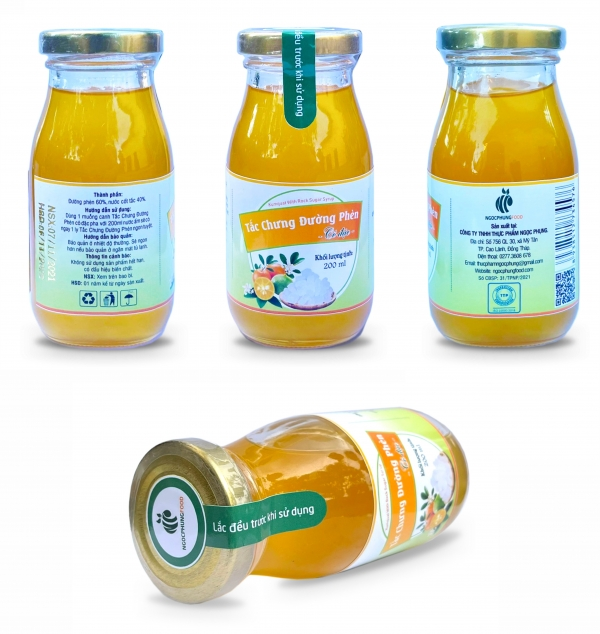 Tắc chưng đường phèn