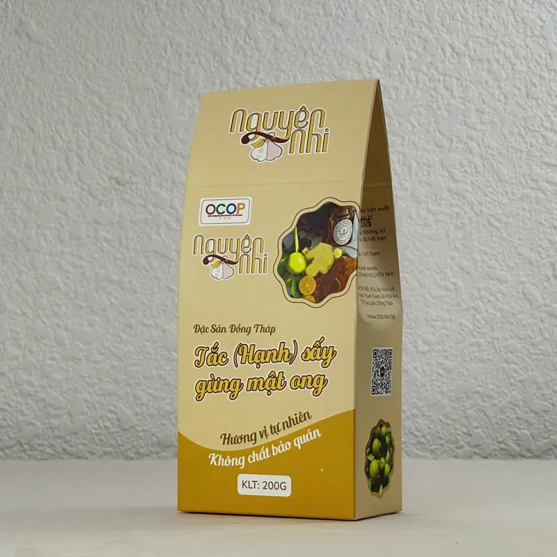 Tắc gừng mật ong
