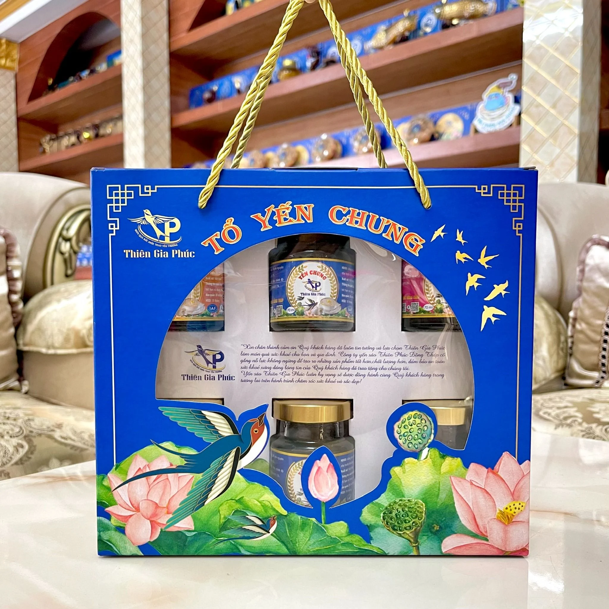 Yến chưng thiên gia phúc