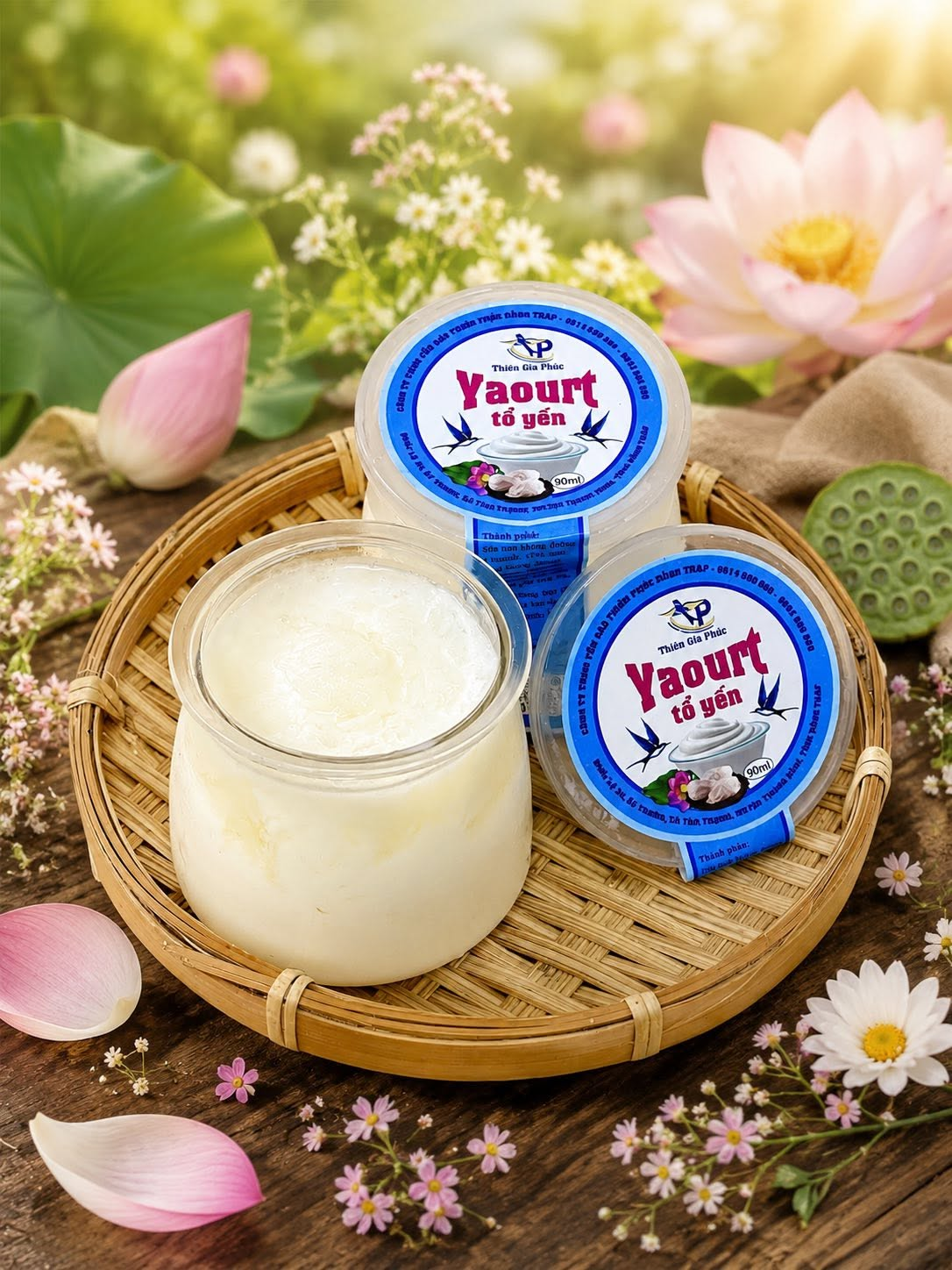 Sữa chua Sen Yến Thiên Gia Phúc