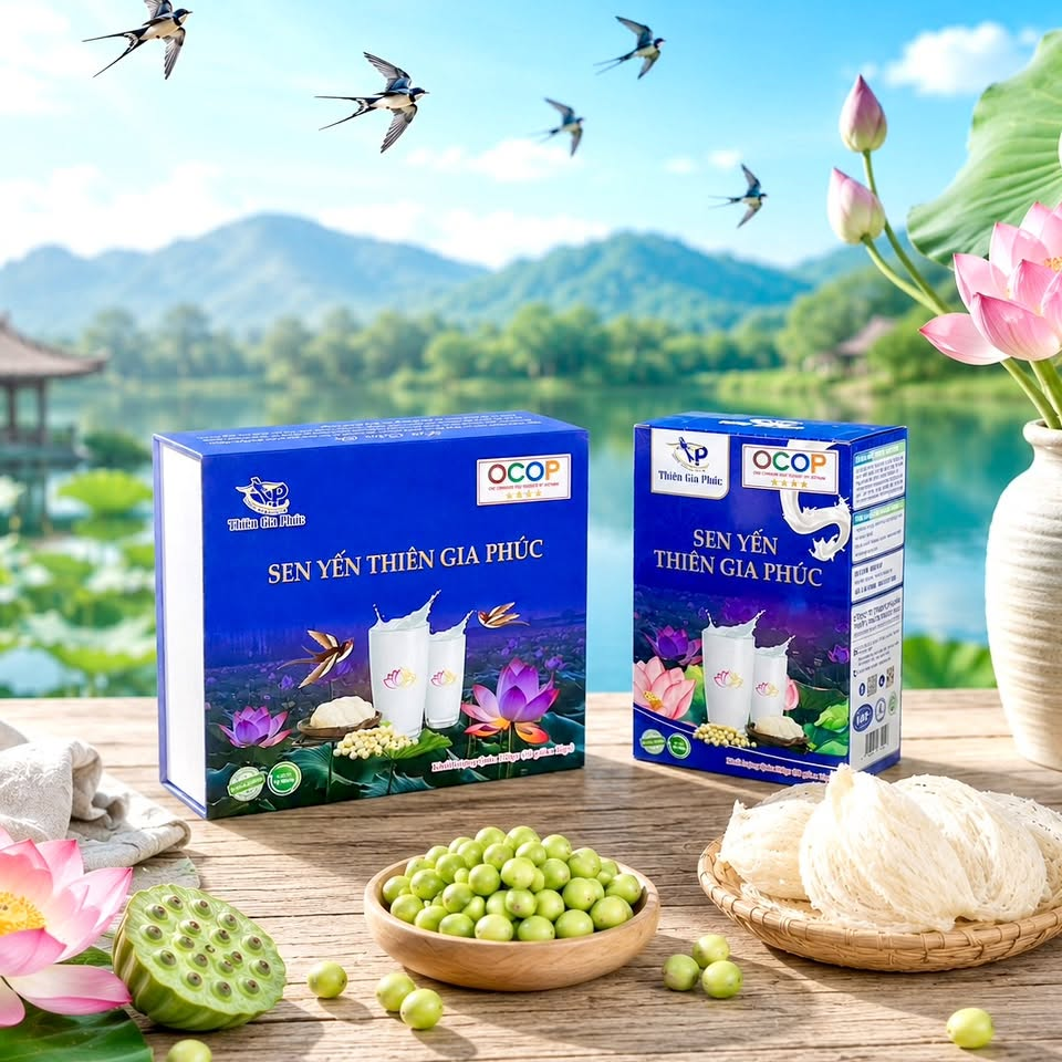 Trà sen thảo mộc tổ yến