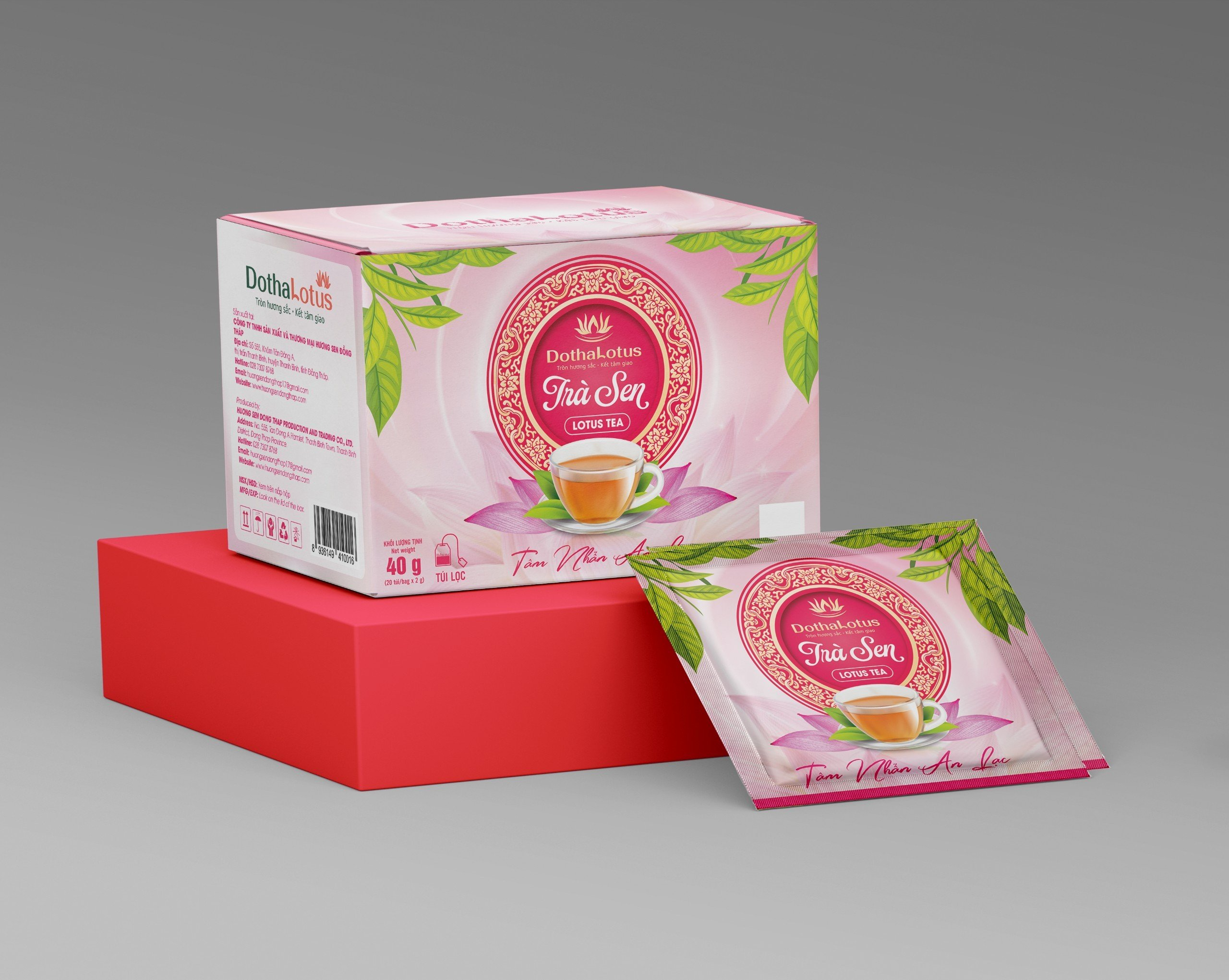 Trà sen Dotha Lotus túi lọc