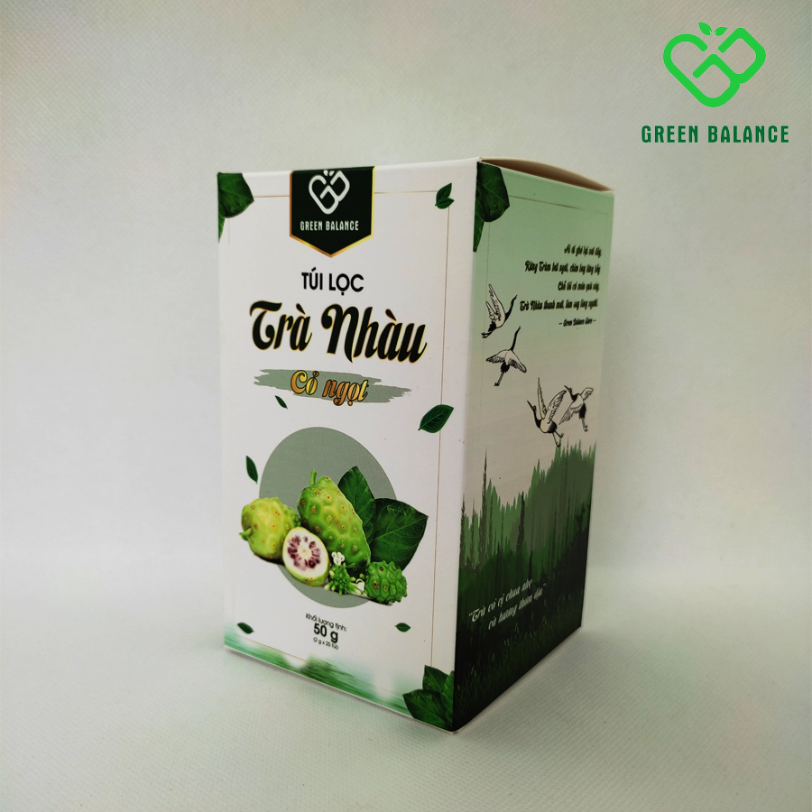 Trà nhàu cỏ ngọt túi lọc