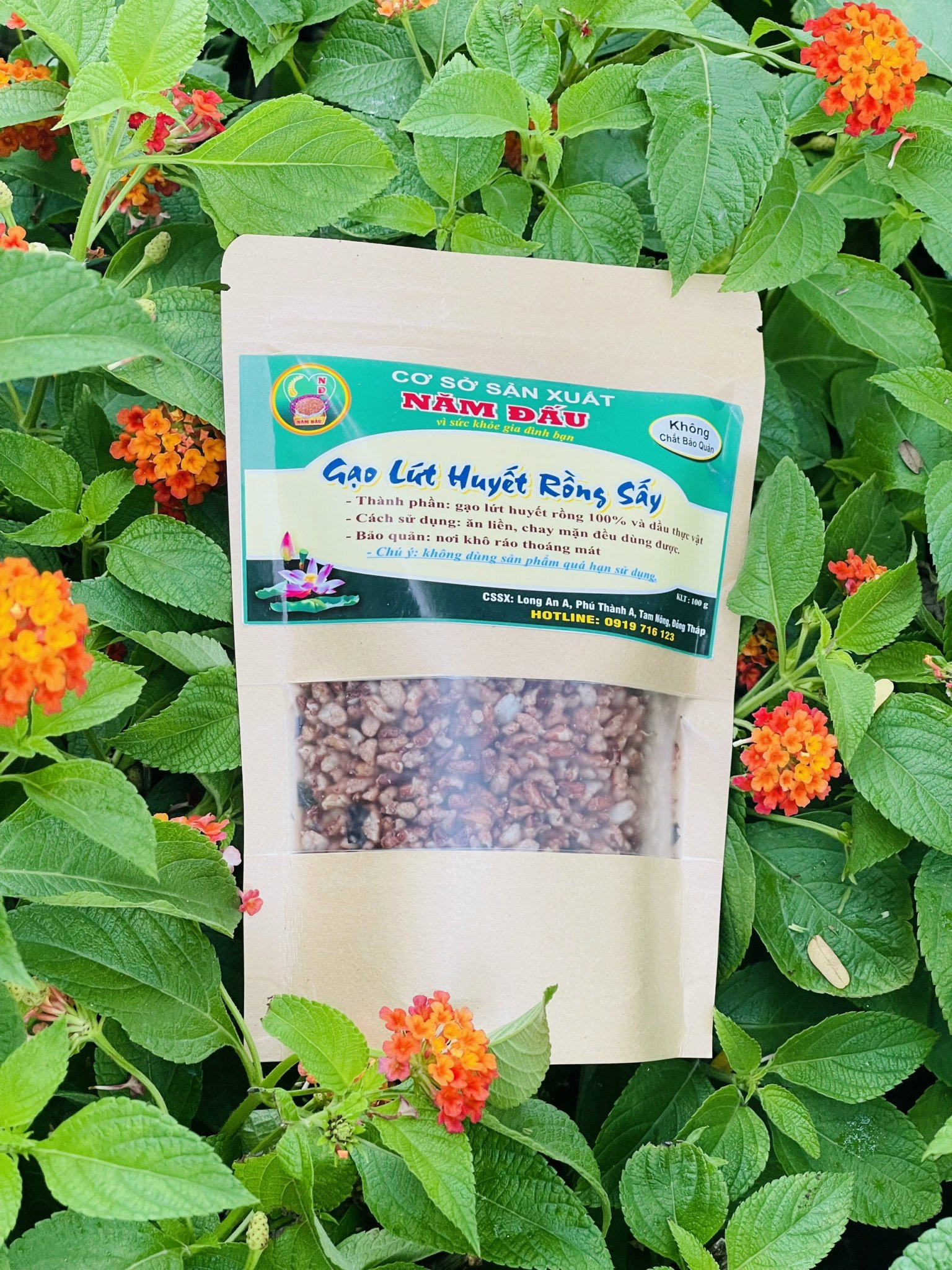 Gạo lứt Huyết Rồng sấy