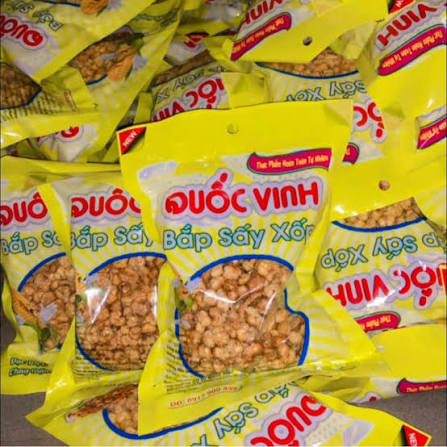 Bắp sấy xốp