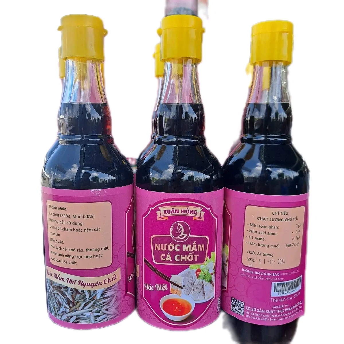 Nước mắm cá chốt Xuân Hồng