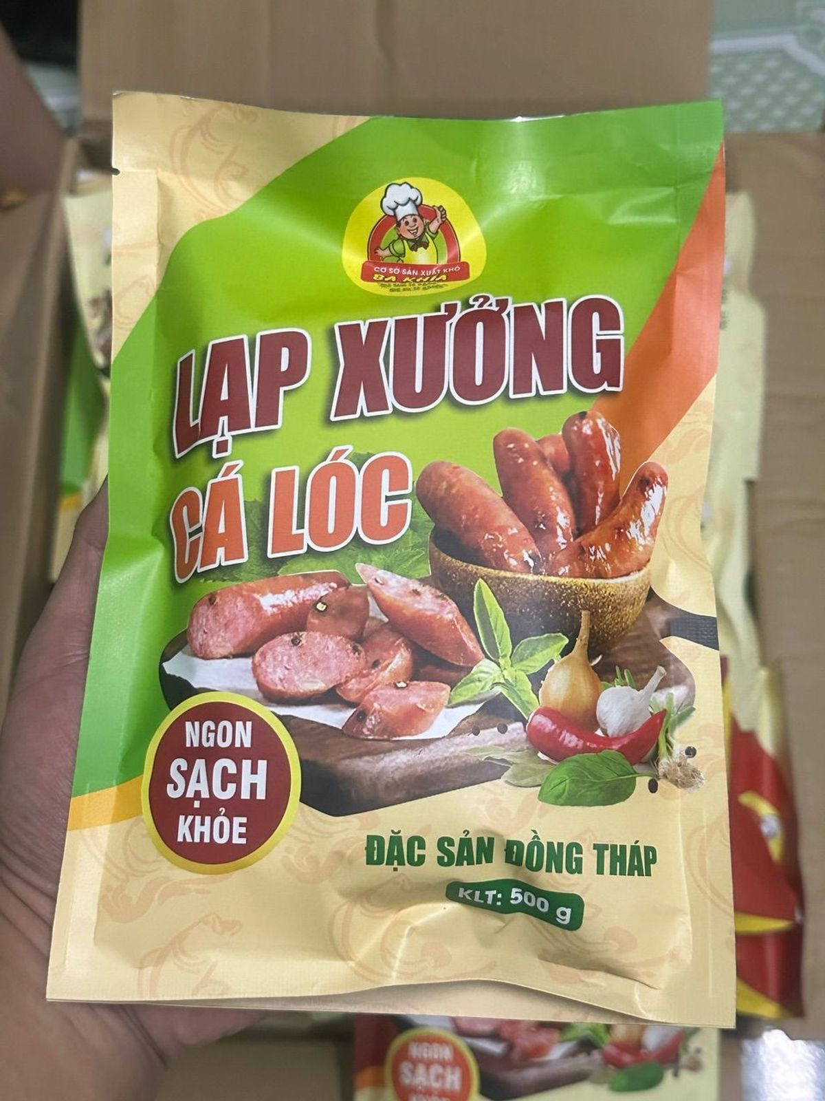 Lạp xưởng cá lóc