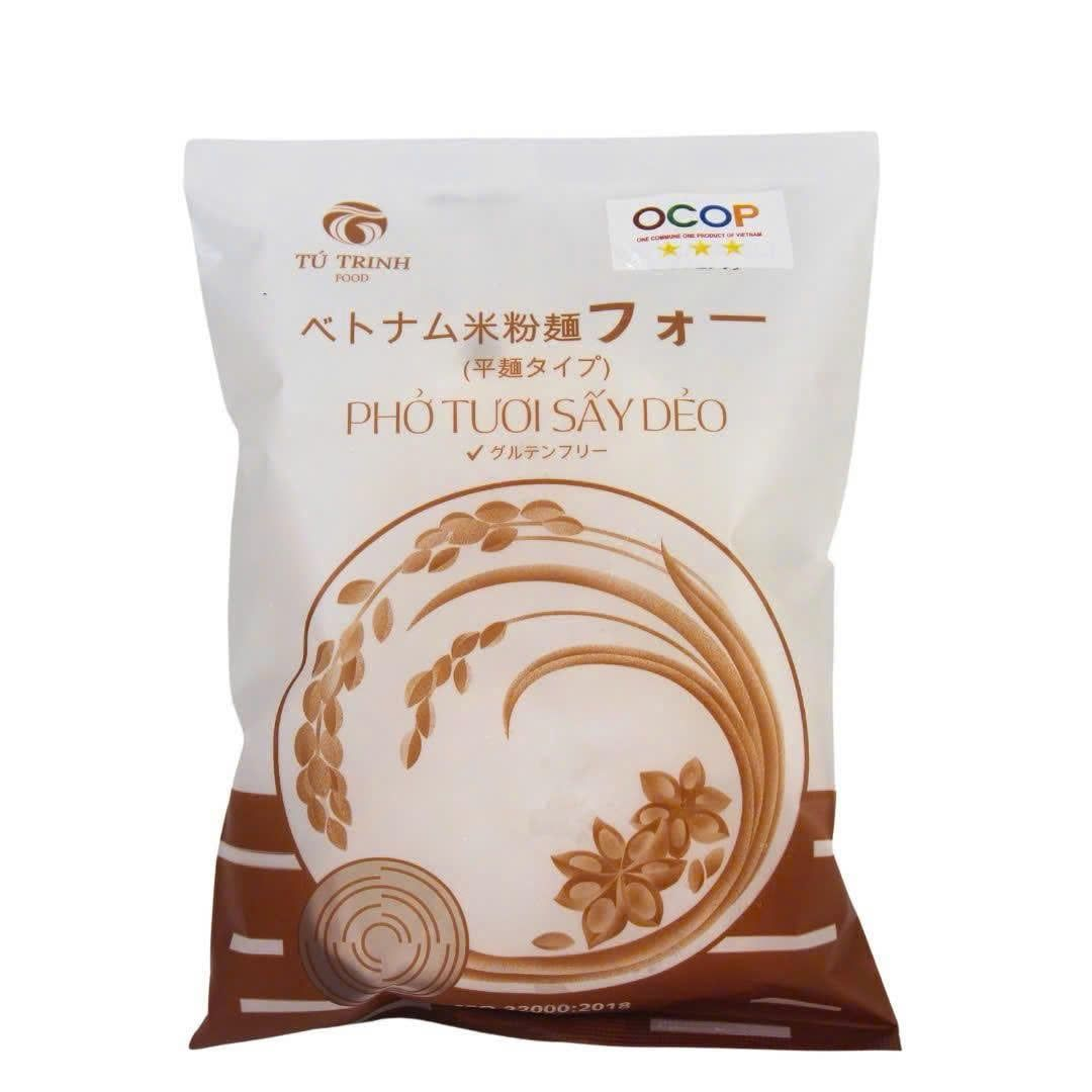 Phở tươi sấy dẻo
