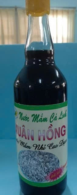 Nước mắm cá Linh Xuân Hồng