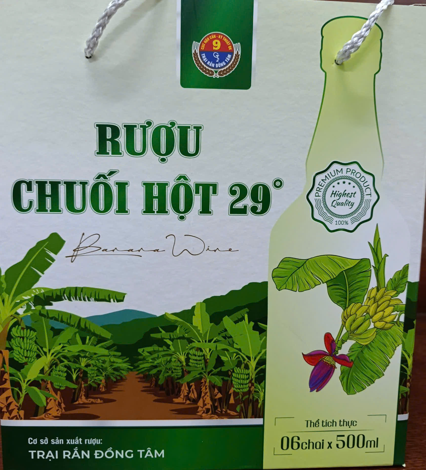 Rượu chuối hột 29 độ