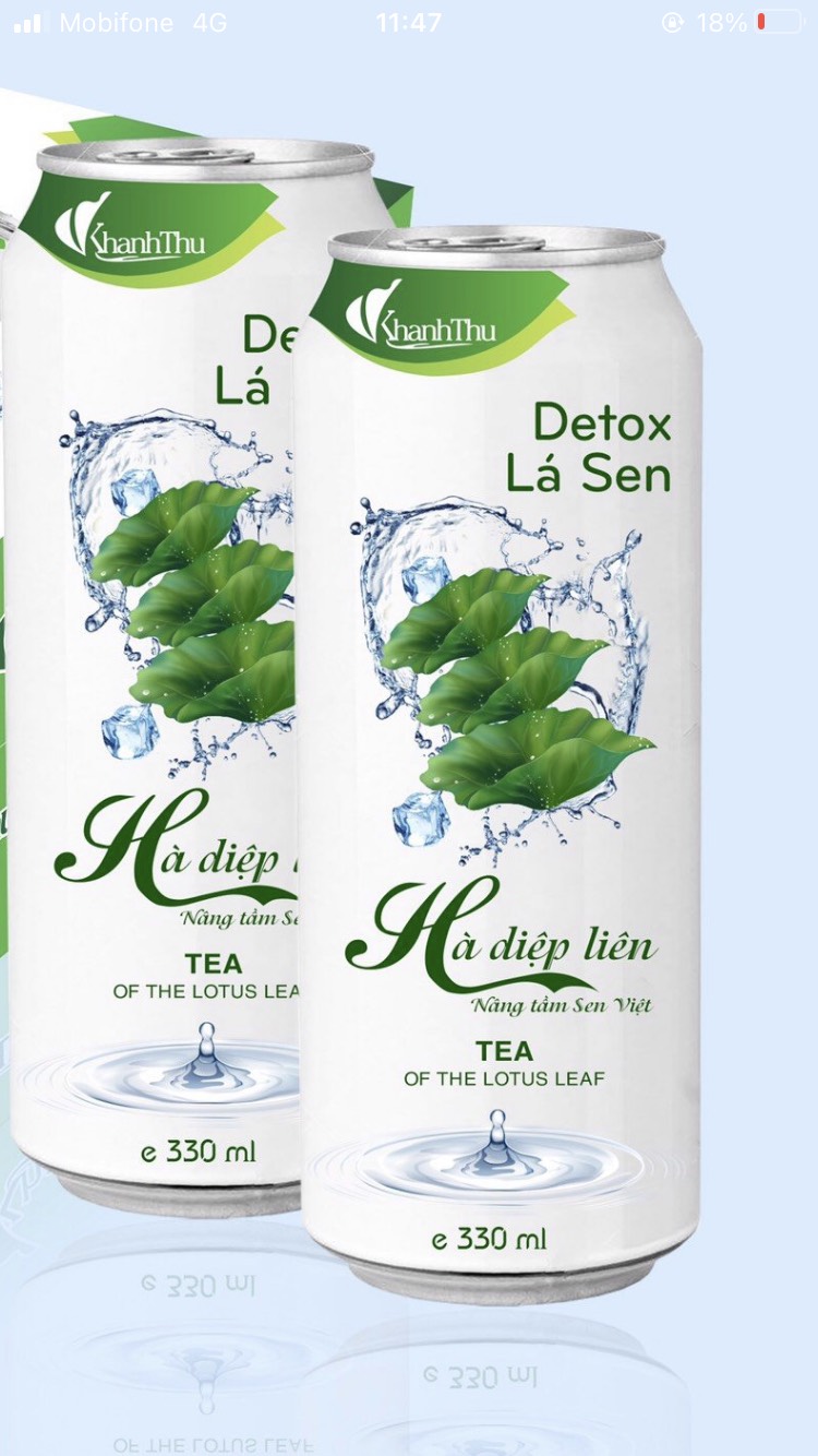 DETOX LÁ SEN HÀ DIỆP LIÊN