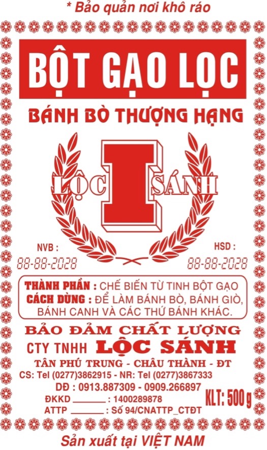 Bột gạo lọc